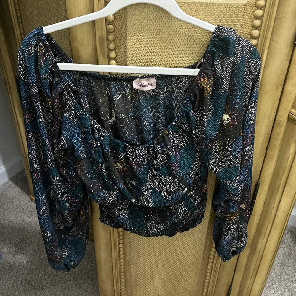 Willow and root very colorful shirt
